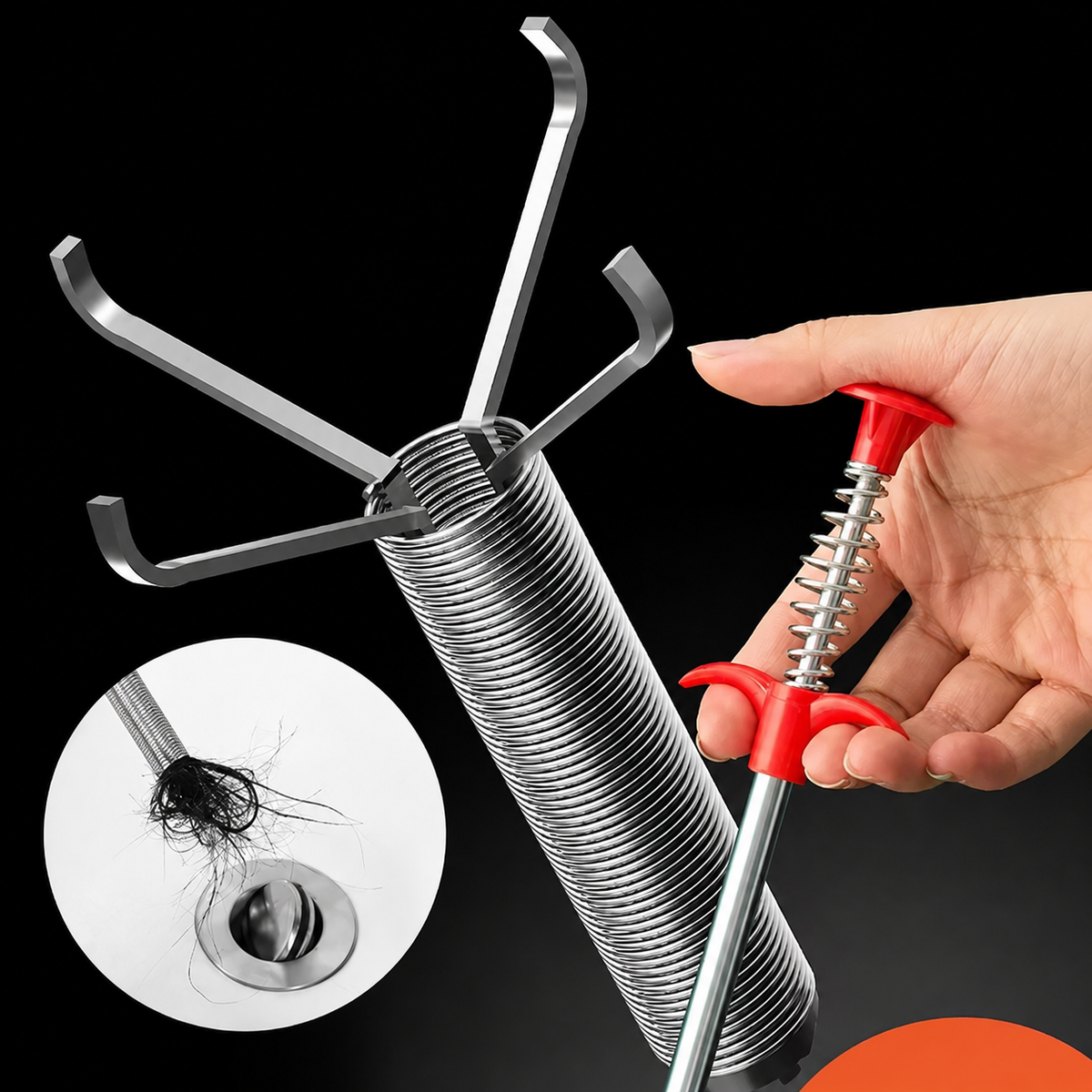 DrainClear™ |           Flexible Clog Remover